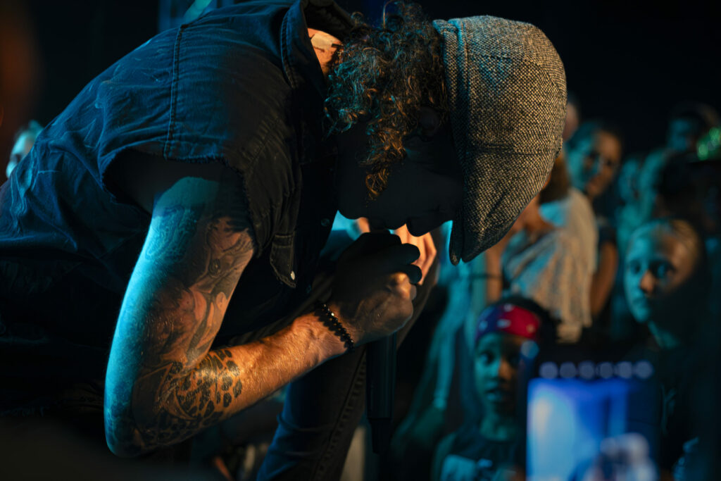 Photographie de concert, ici ACDC UK.